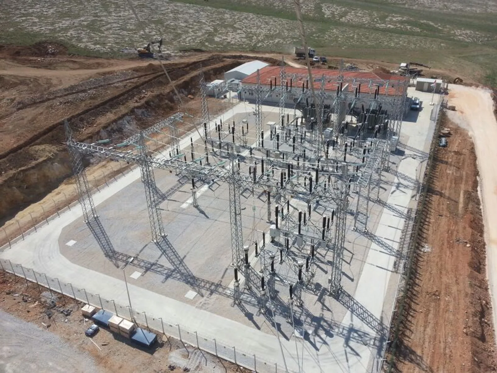 154 kV Ardıçlı RES Trafo Merkezi İnşaat, Elektrik Montaj ve Test Devreye Alma